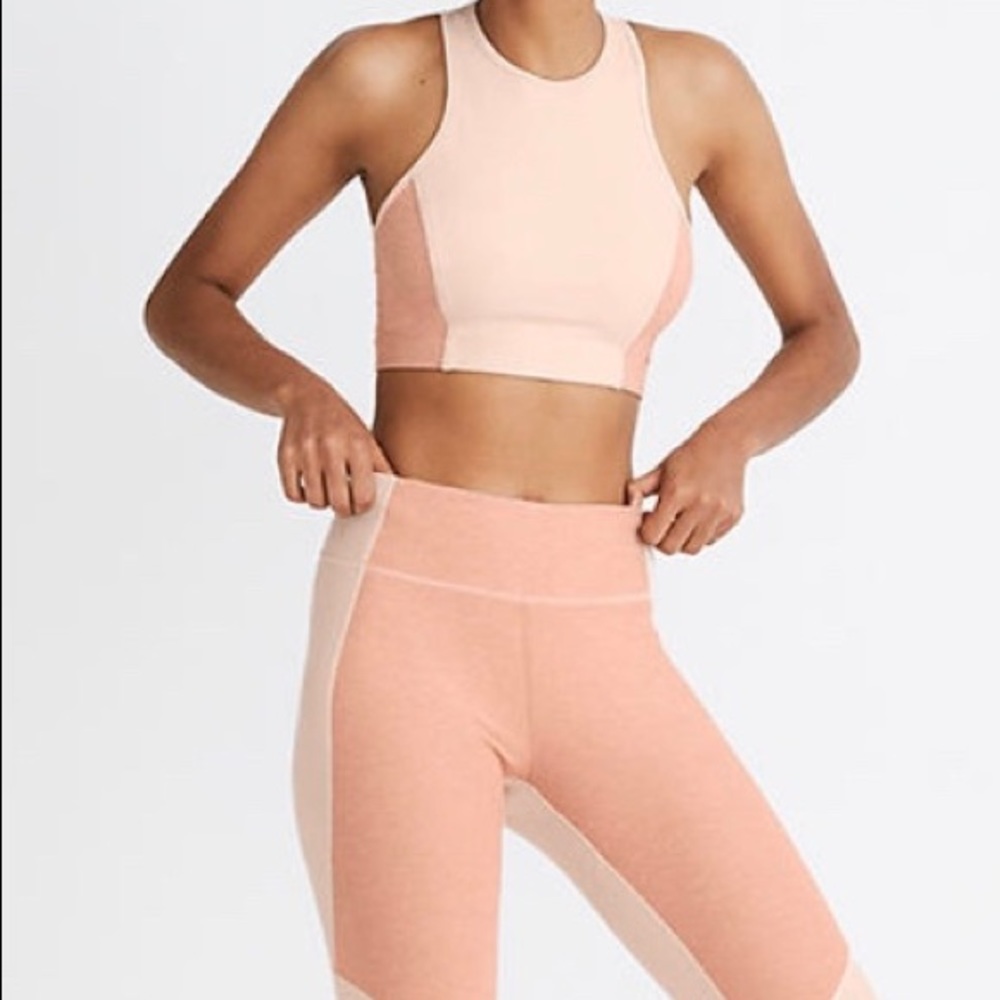 Outdoor Voices x Madewell crop top and legging